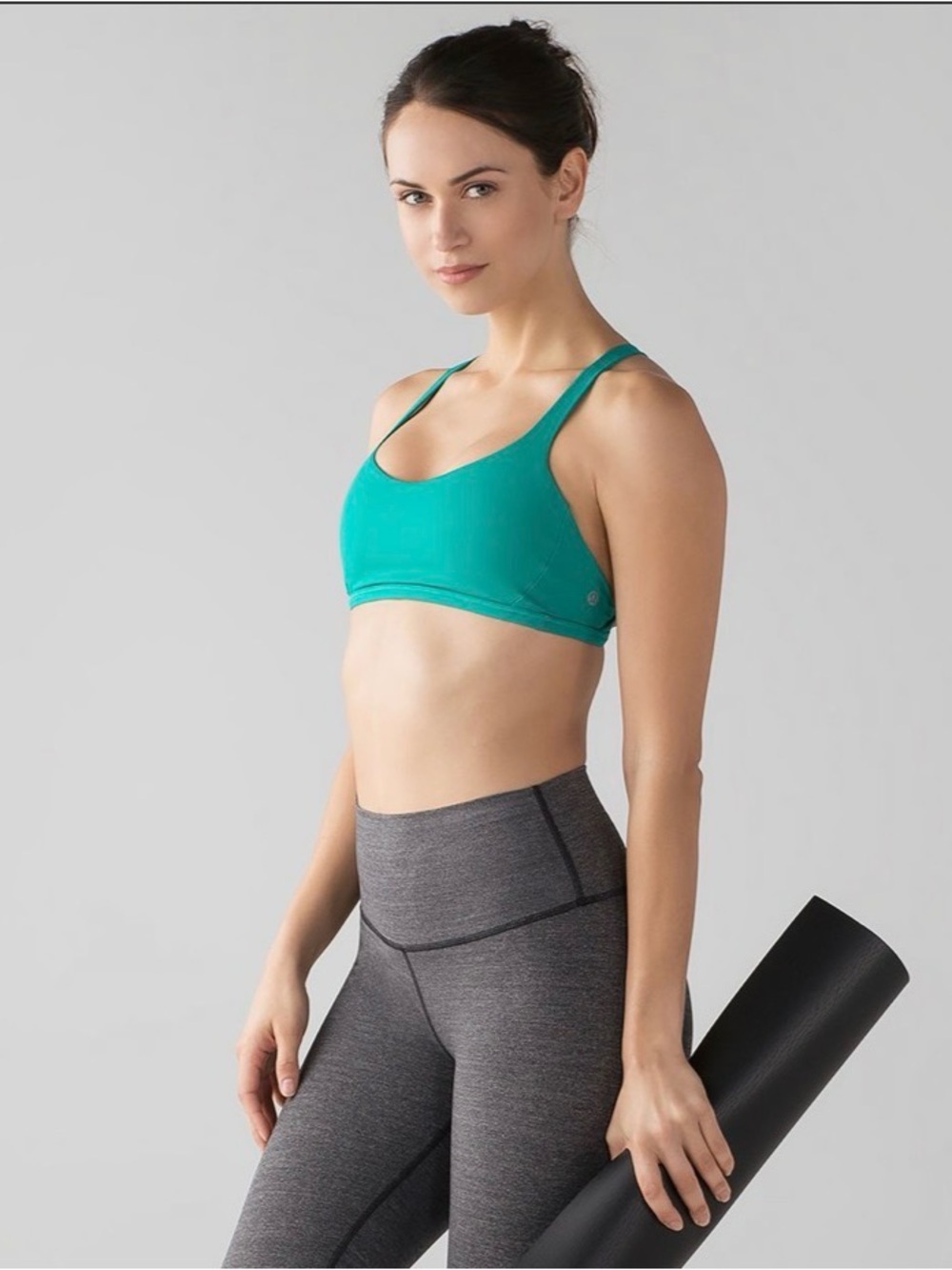 Lululemon Free To Be Zen Bra in Viridian Green